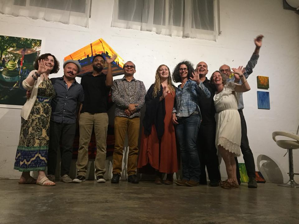 Andrea Askowitz, Pedro Figueredo, Becky Flowers, Oscar Fuentes, Chab Jagarnauth, Maria Lino, Rose Miller, Rafa Montilla, Dick Jordan, the field artwork