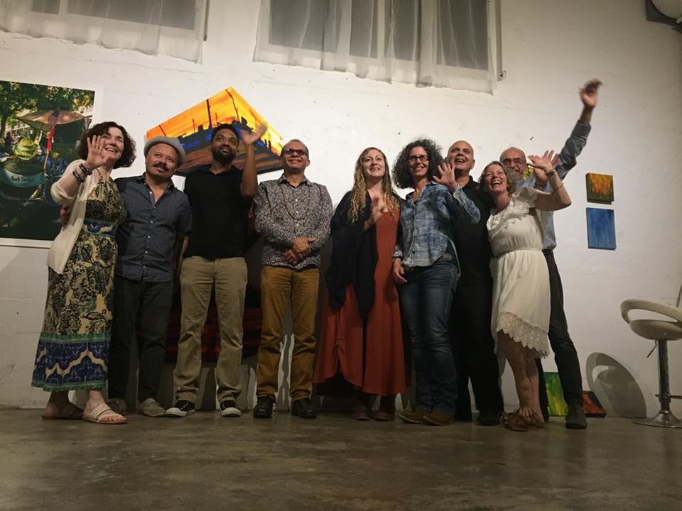 Andrea Askowitz, Pedro Figueredo, Becky Flowers, Oscar Fuentes, Chab Jagarnauth, Maria Lino, Rose Miller, Rafa Montilla, Dick Jordan, the field artwork