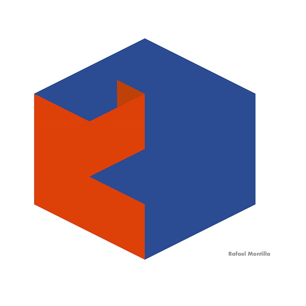 Geometric Abstraction Kube- rafael Montilla